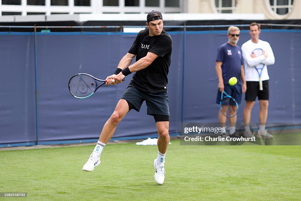 ‘Feeling good in my body’ – Draper on his return to action at Eastbourne