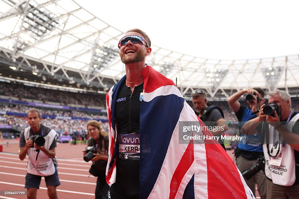 Josh Kerr breaks long-standing mile record in London